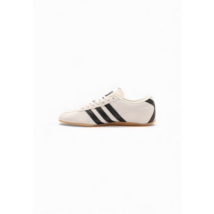 Women’s Adidas Originals Black and White Suede Leather Athletic Sneakers