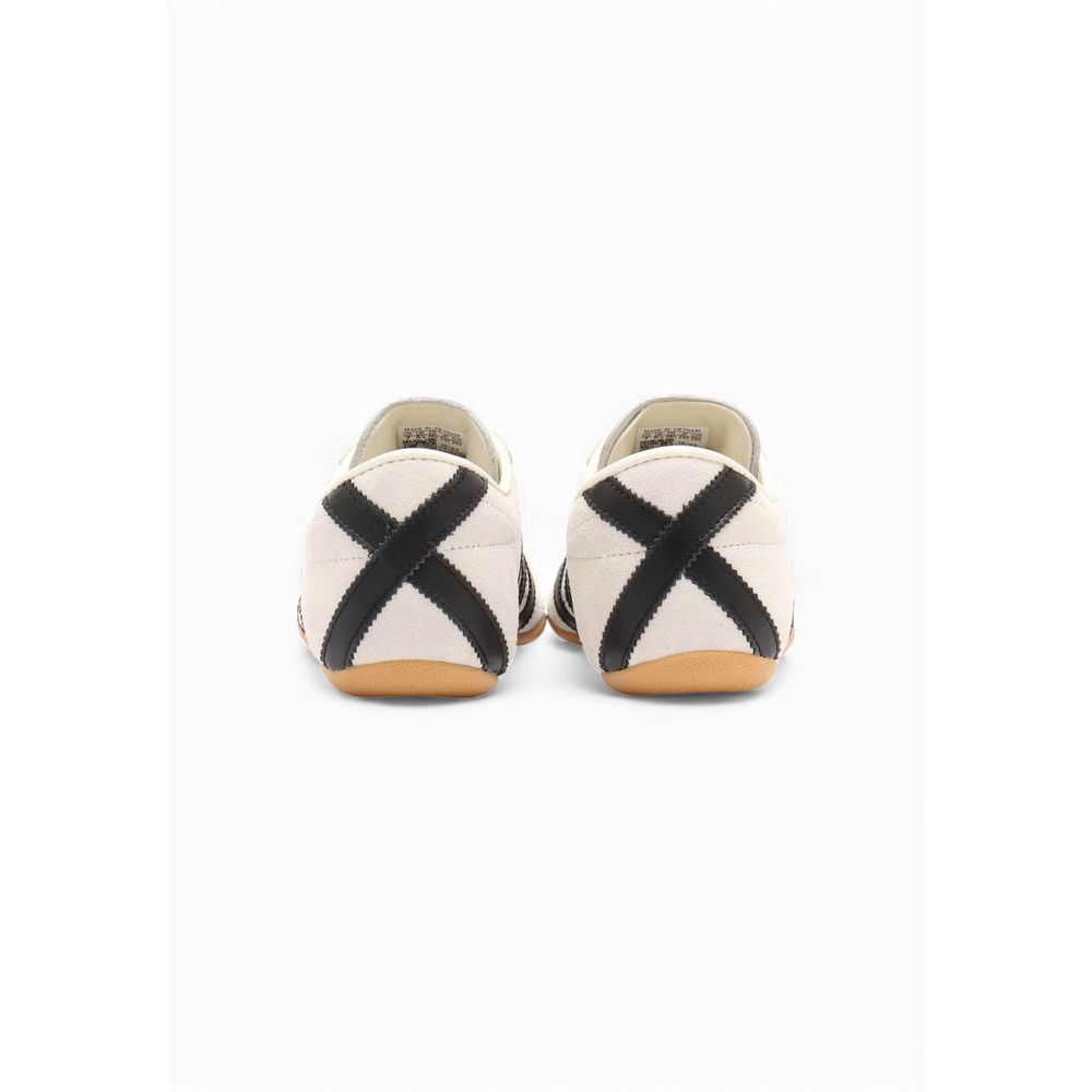Women’s Adidas Originals Black and White Suede Leather Athletic Sneakers