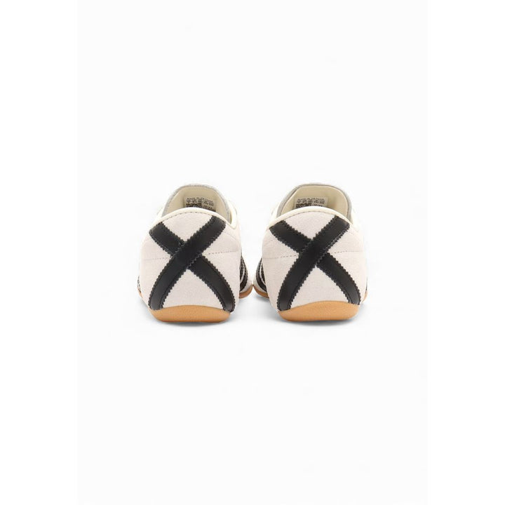 Women’s Adidas Originals Black and White Suede Leather Athletic Sneakers