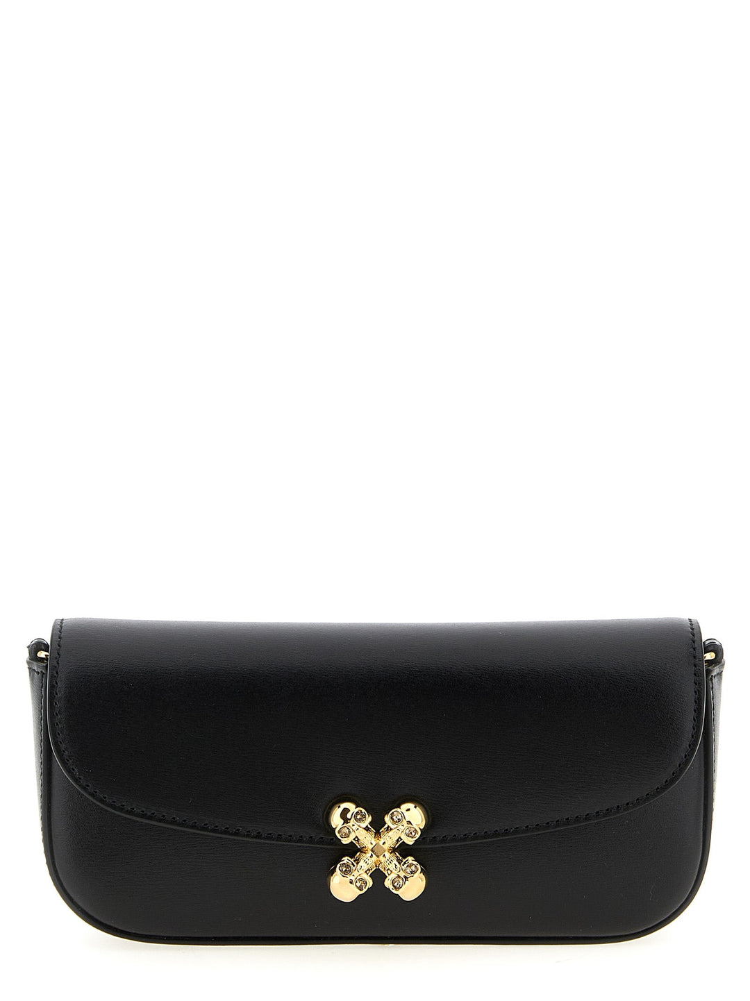 Women’s Alexander Mcqueen Black Calfskin Crossbody Bag