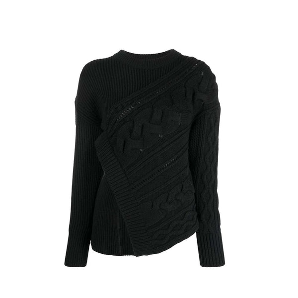 Women’s Alexander Mcqueen Black Wool Sweatshirt