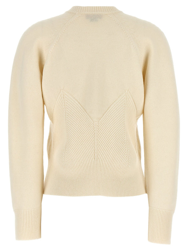 Women’s Alexander Mcqueen White Wool Cardigan