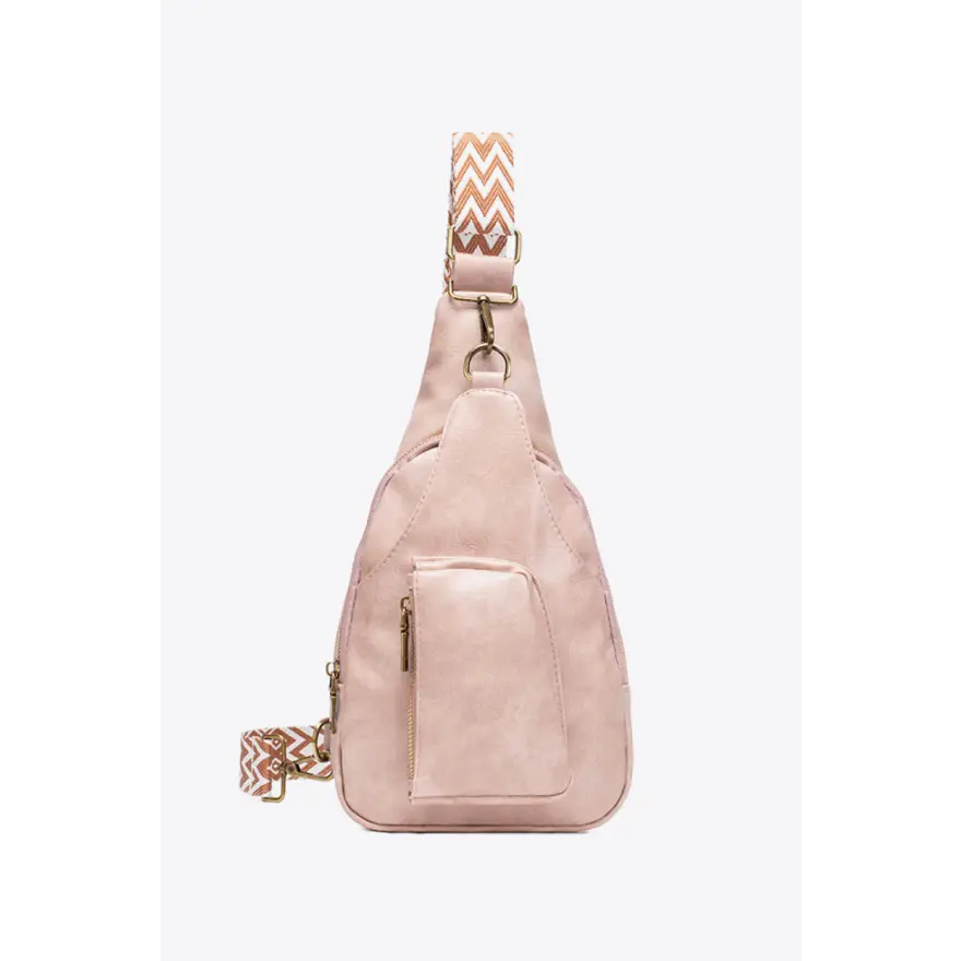 Women’s All the Feels Leather Sling Bag Trendy Pu Finish