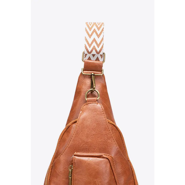 Women’s All the Feels Leather Sling Bag Trendy Pu Finish