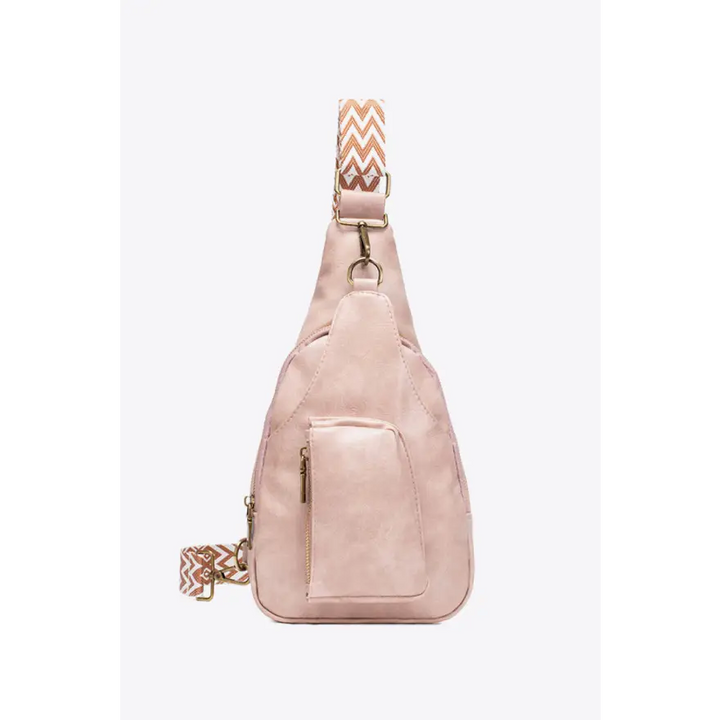 Women’s All the Feels Leather Sling Bag Trendy Pu Finish