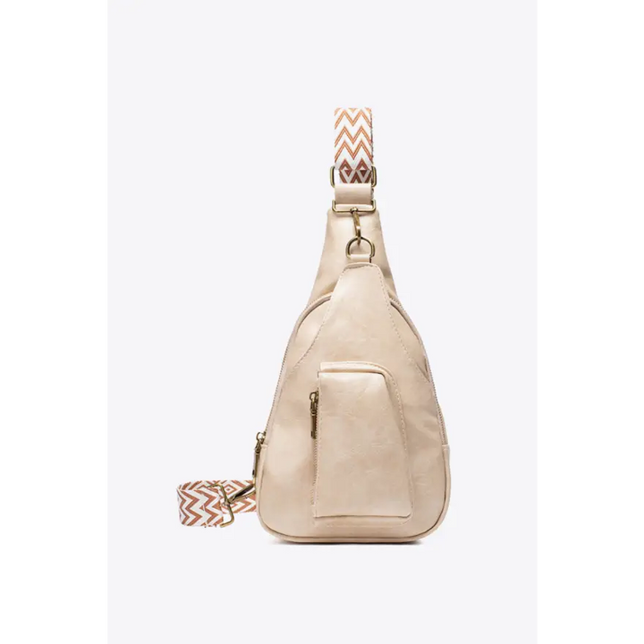 Women’s All the Feels Leather Sling Bag Trendy Pu Finish