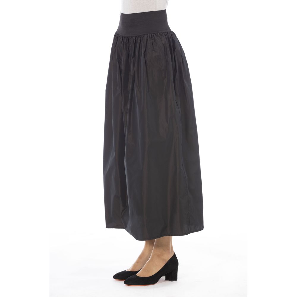 Women’s Alpha Studio Brown Polyester Women Skirt