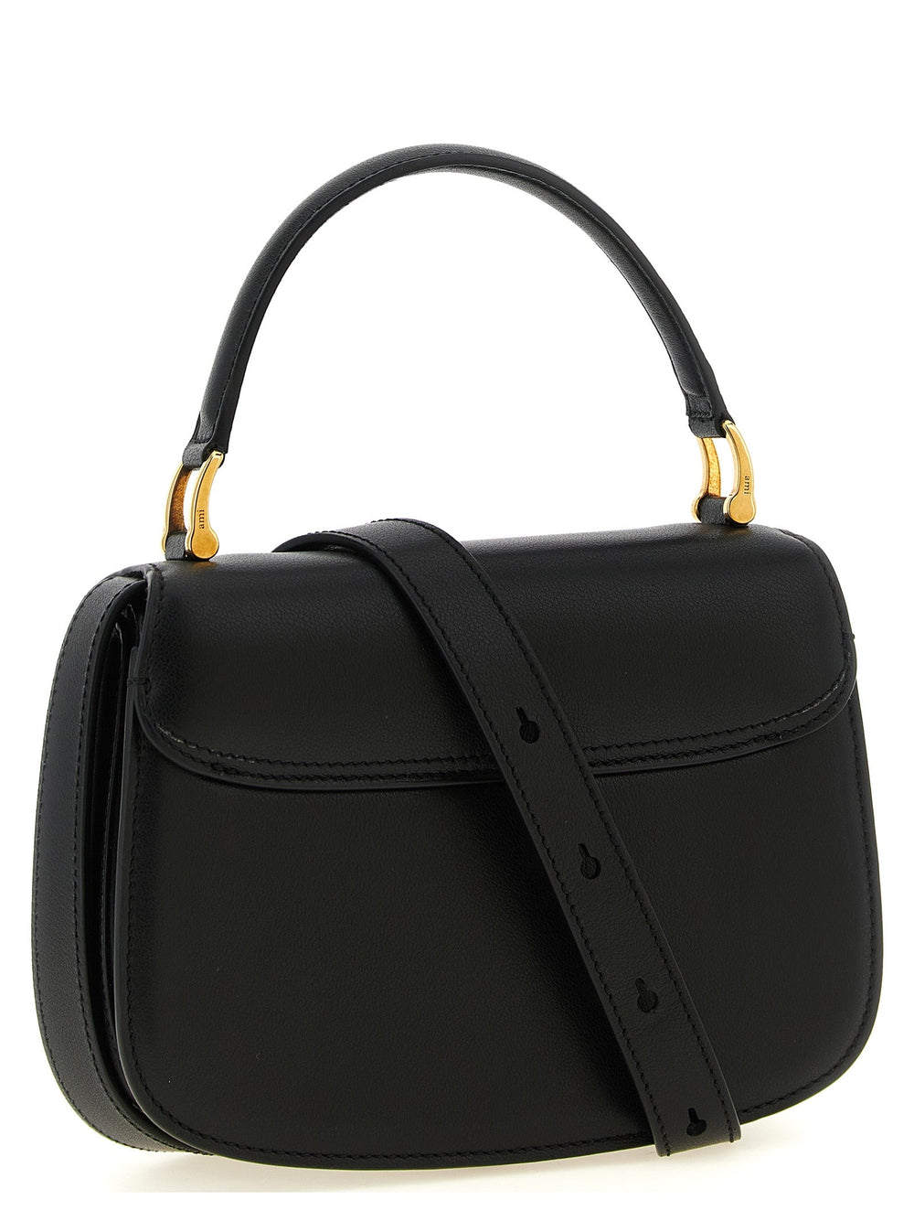 Women’s Ami Paris Black Cowhide Handbag