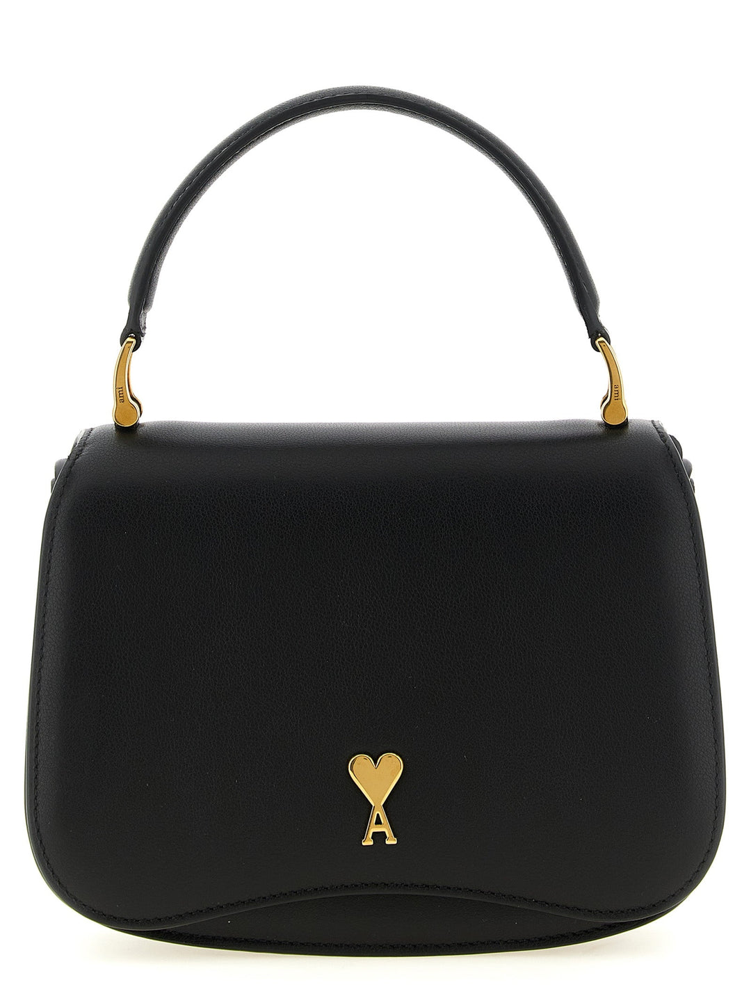 Women’s Ami Paris Black Cowhide Handbag