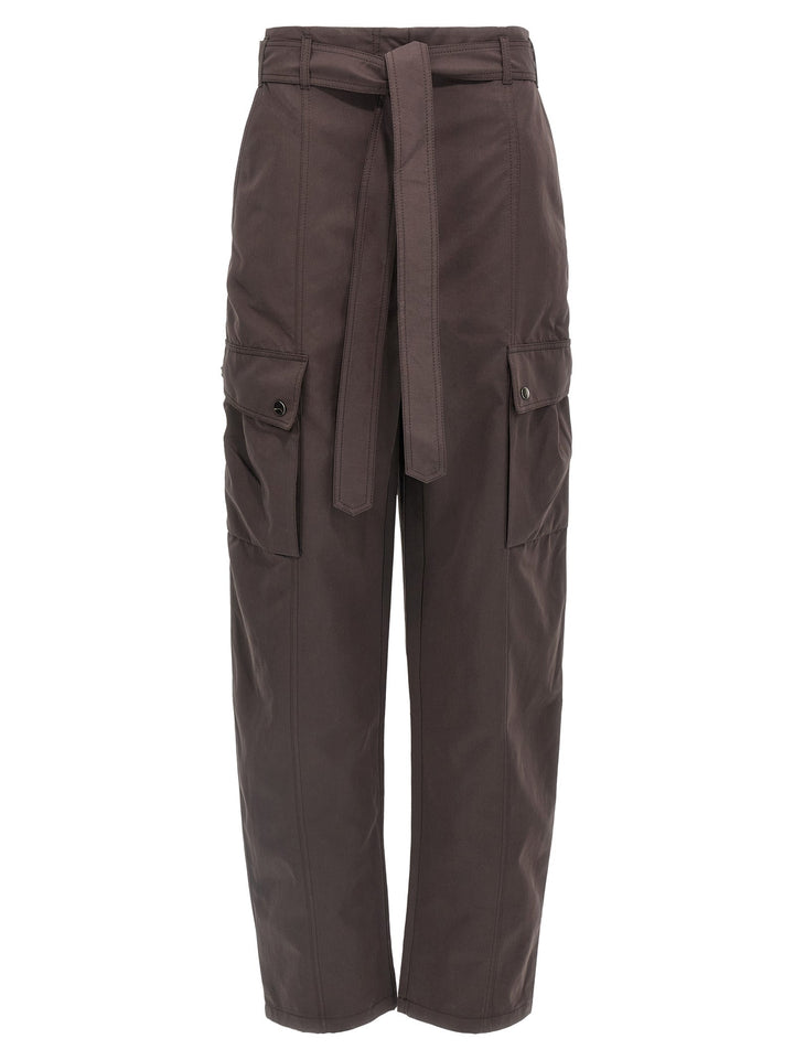 Women’s the Andamane Brown Polyester Cargo Pants