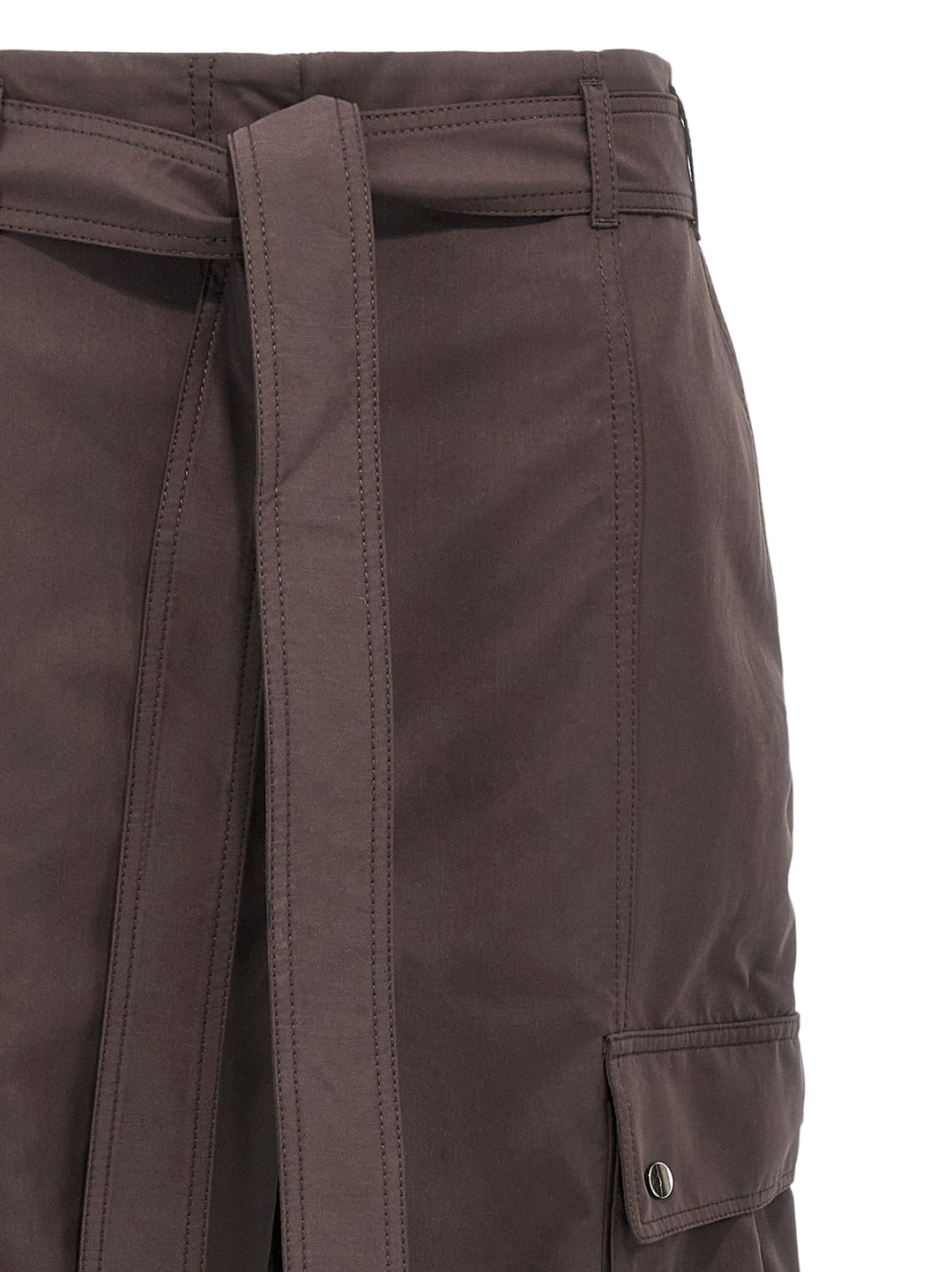 Women’s the Andamane Brown Polyester Cargo Pants