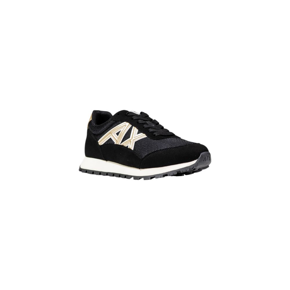Women’s Armani Exchange Bicolor Polyester Athletic Sneakers