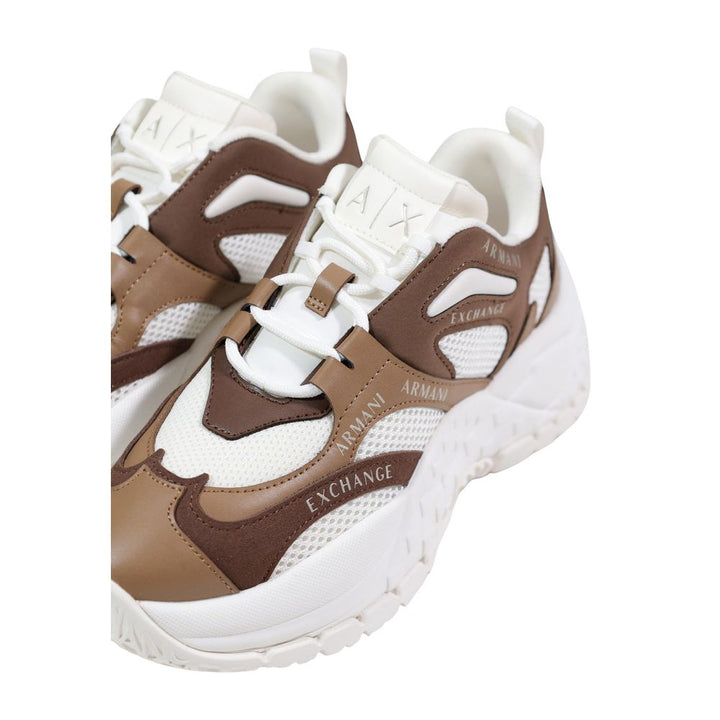 Women’s Armani Exchange Bicolor Polyester Chunky Sneakers