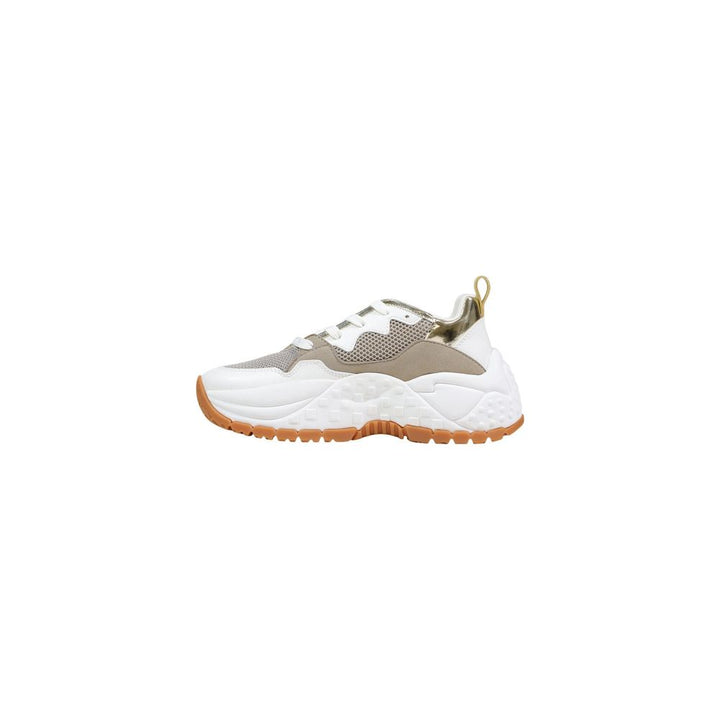 Women’s Armani Exchange Bicolor Polyethylene Athletic Sneakers