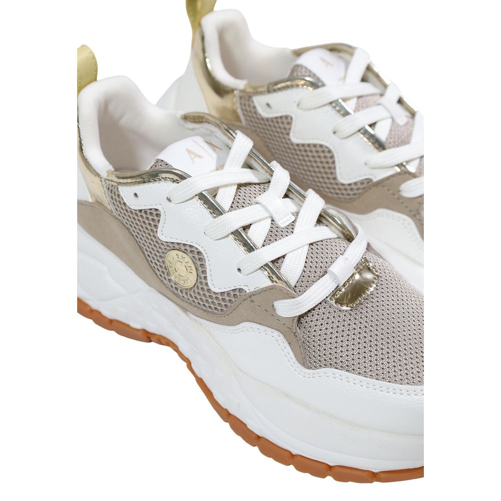 Women’s Armani Exchange Bicolor Polyethylene Athletic Sneakers