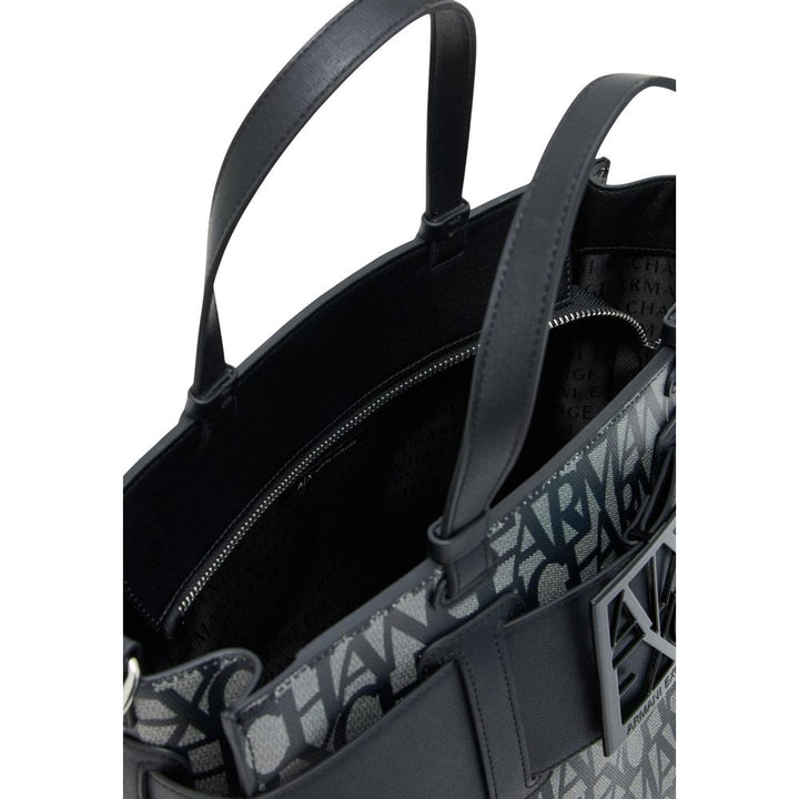 Women’s Armani Exchange Black Cotton Handbag