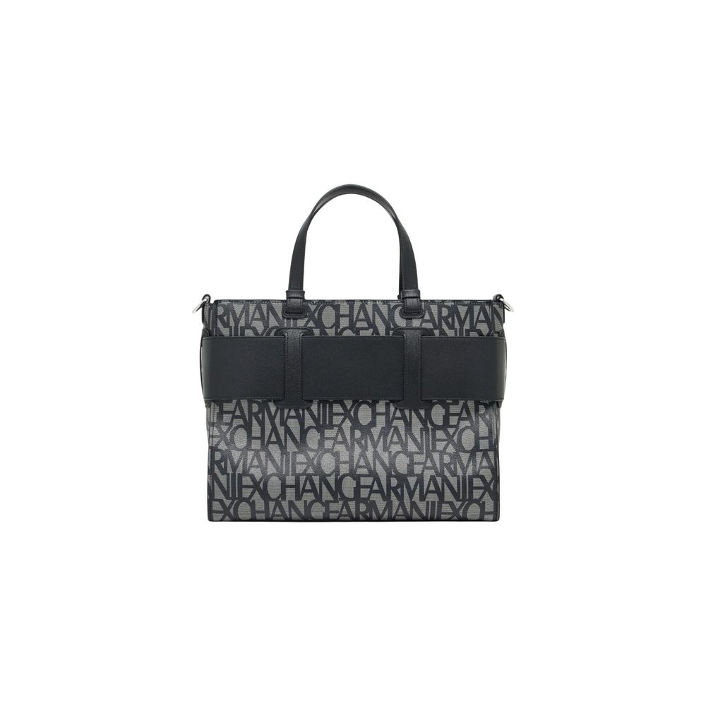 Women’s Armani Exchange Black Cotton Handbag