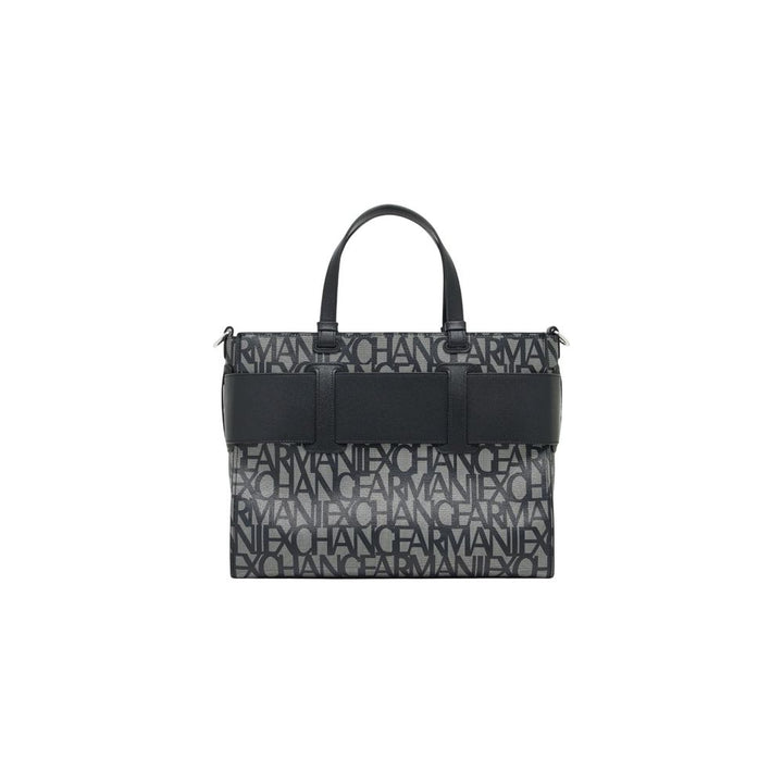 Women’s Armani Exchange Black Cotton Handbag