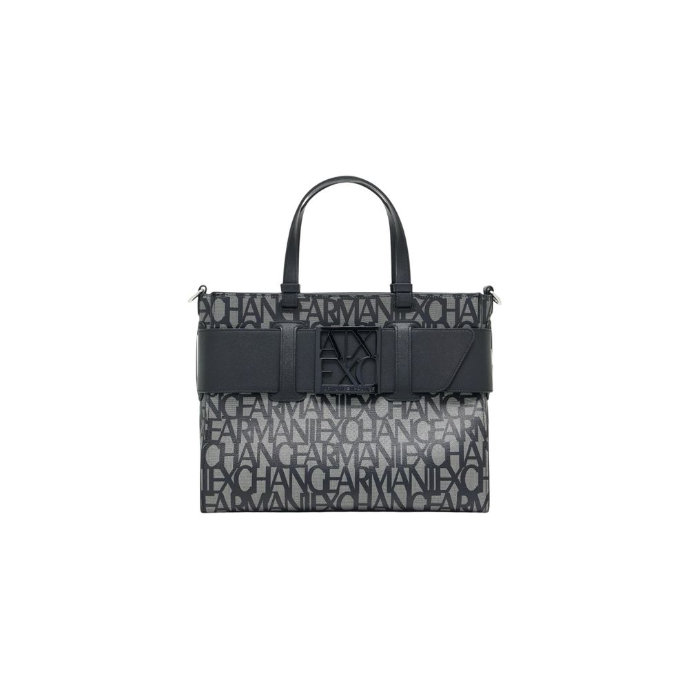 Women’s Armani Exchange Black Cotton Handbag