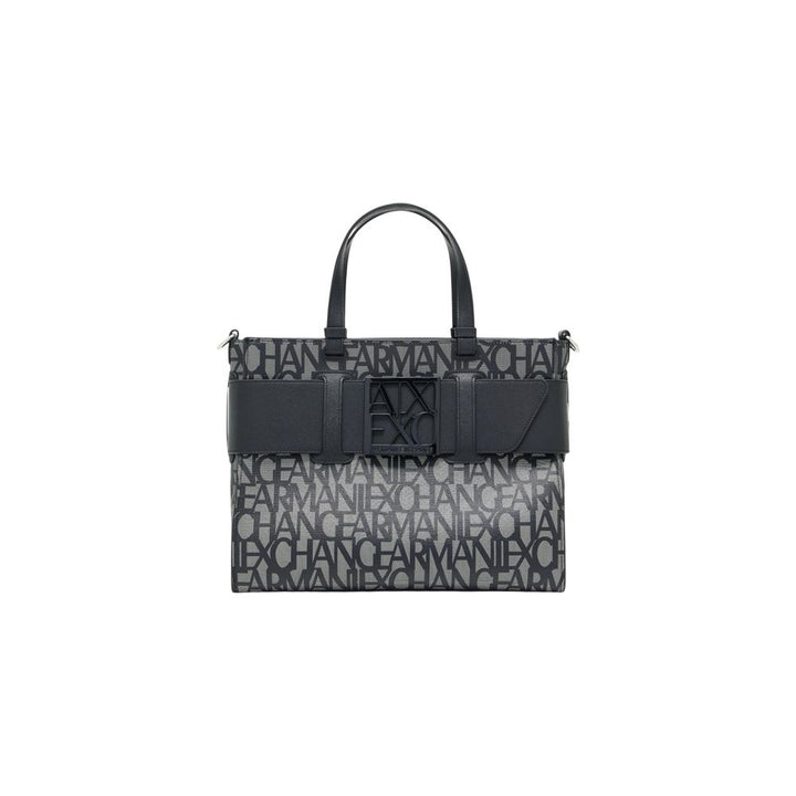 Women’s Armani Exchange Black Cotton Handbag