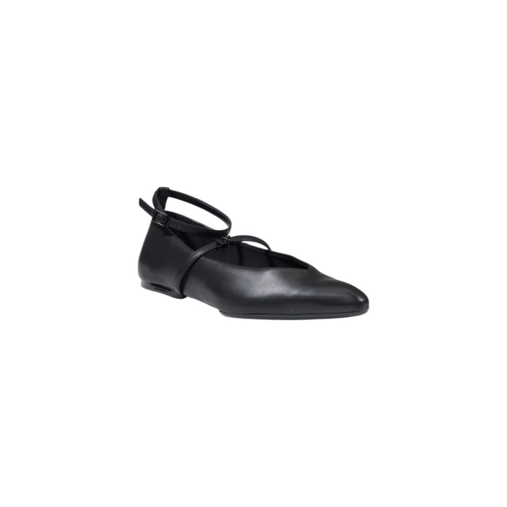 Women’s Armani Exchange Black Polyester Platform Pumps