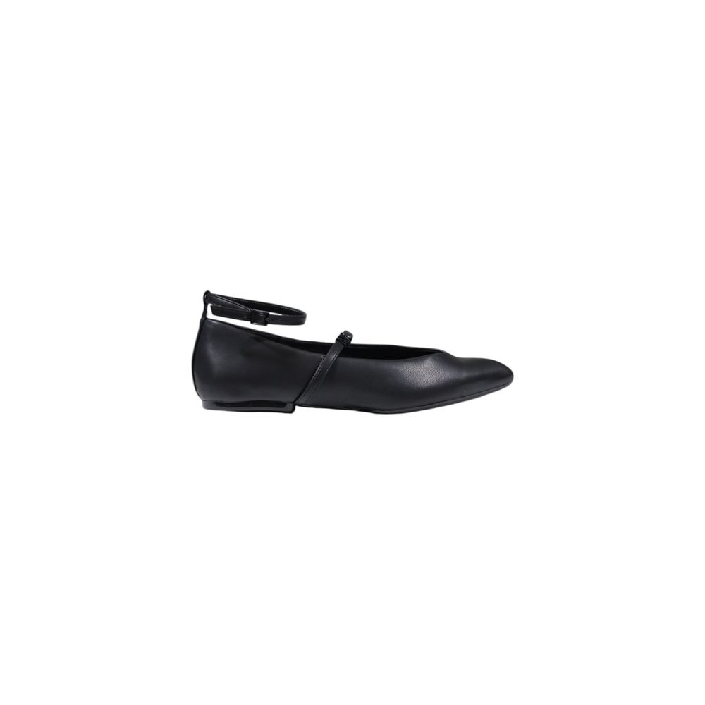 Women’s Armani Exchange Black Polyester Platform Pumps