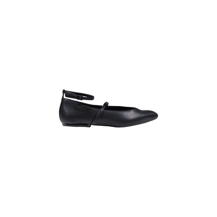 Women’s Armani Exchange Black Polyester Platform Pumps
