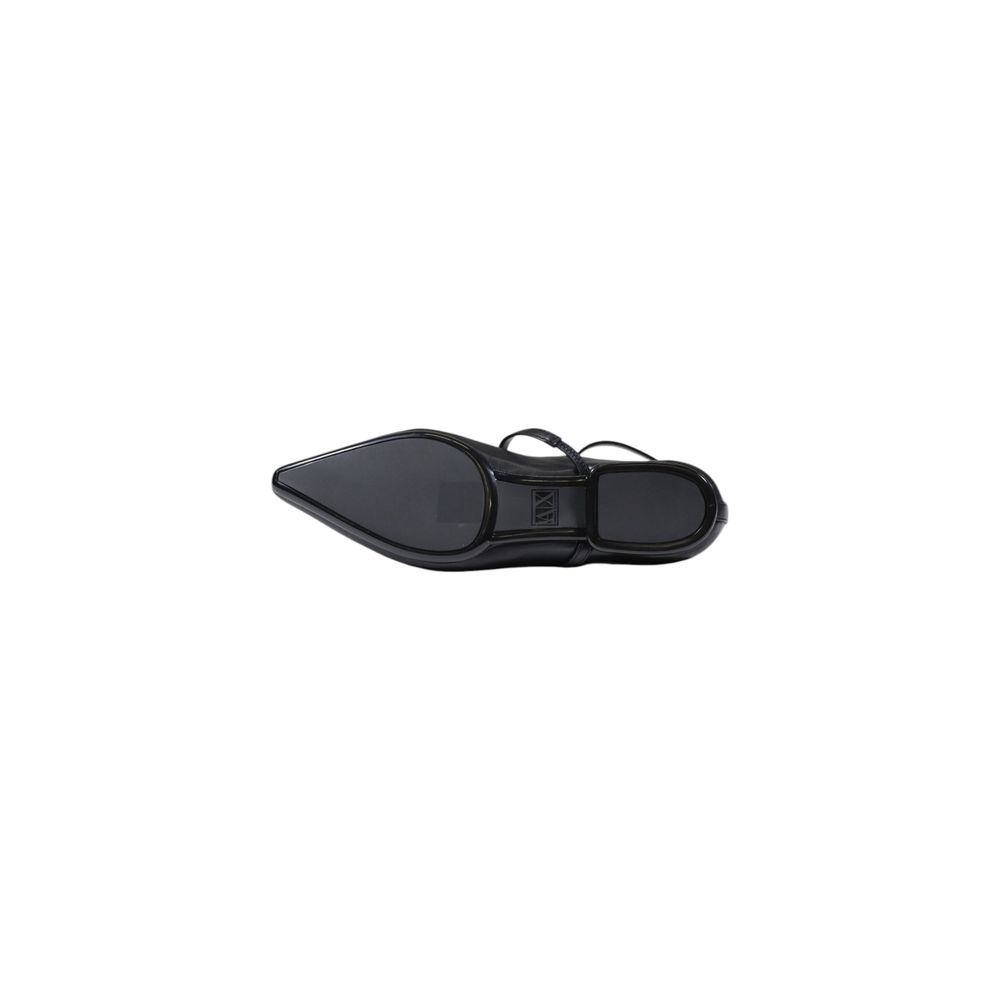 Women’s Armani Exchange Black Polyester Platform Pumps