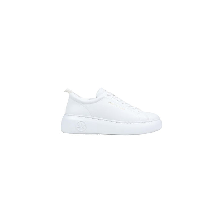 Women’s Armani Exchange White Leather Chunky Sneakers