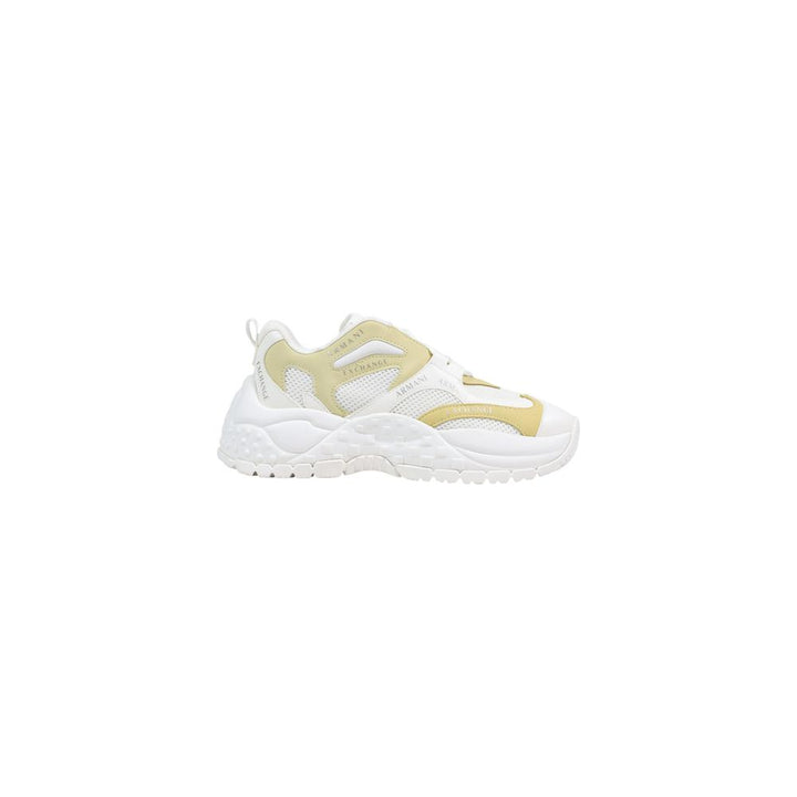 Women’s Armani Exchange White Polyester Chunky Sneakers