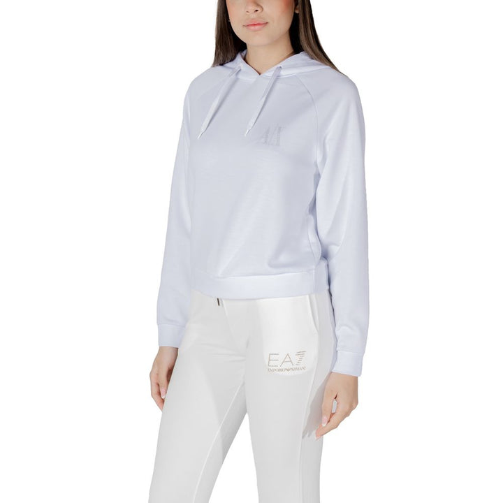 Women’s Armani Exchange White Viscose Hoodie