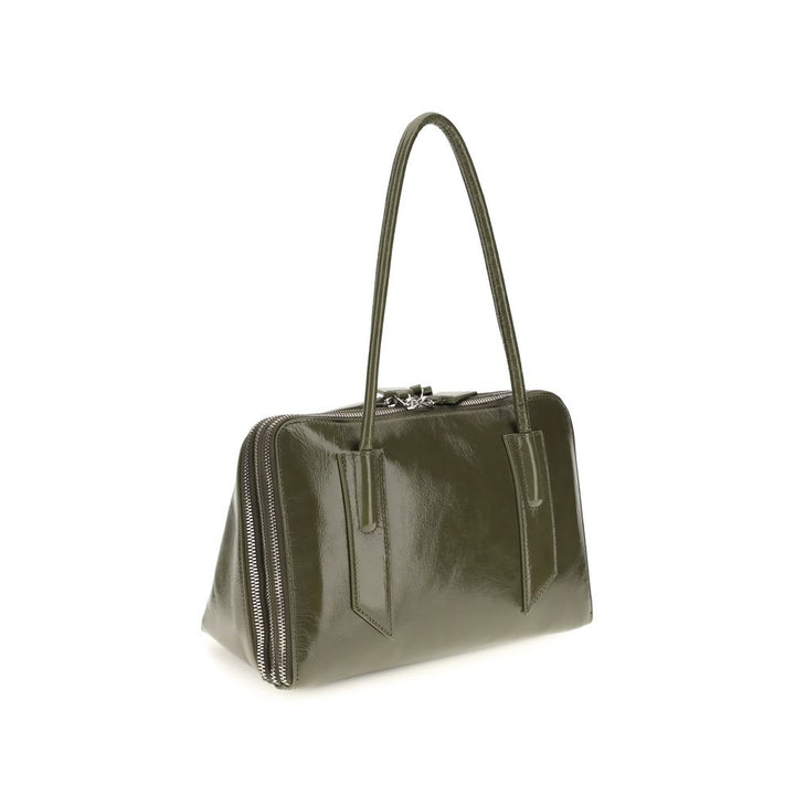 Women’s the Attico Bicolor Calf Leather Bos Taurus Shoulder Bag