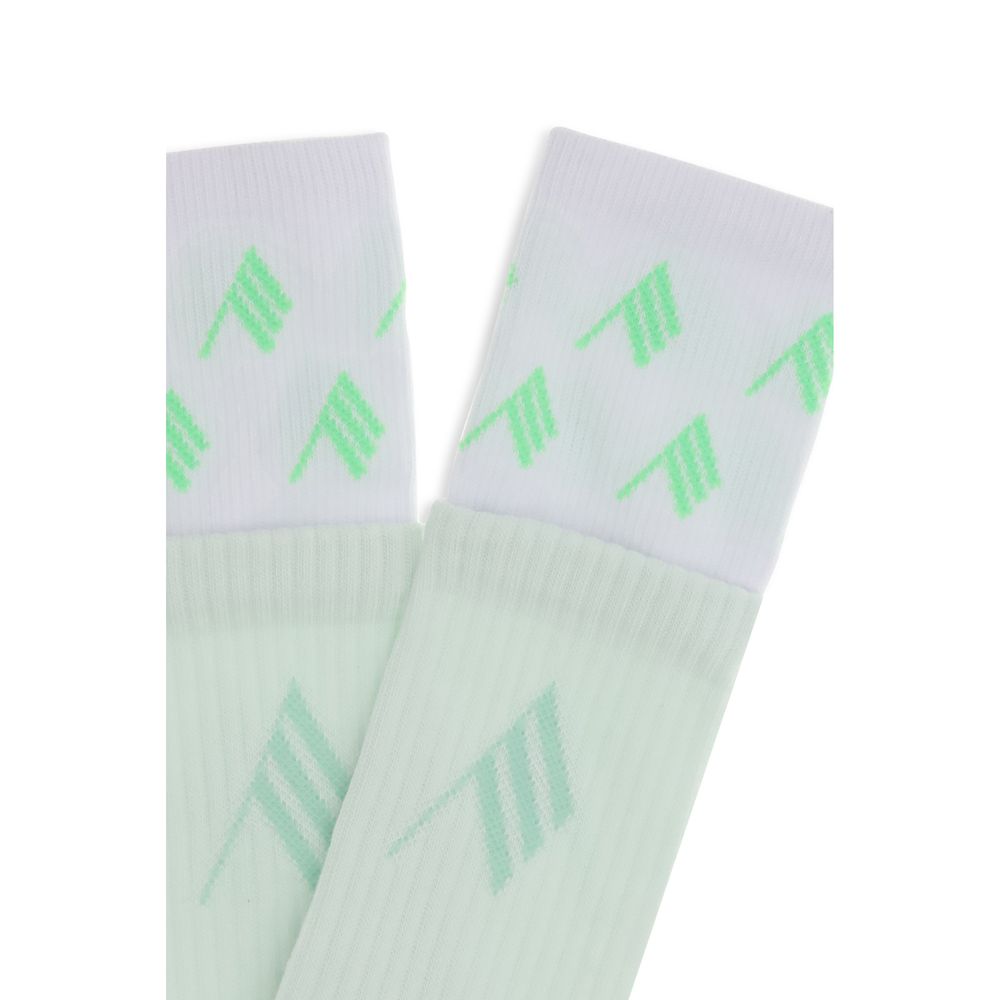 Women’s the Attico Bicolor Cotton Socks