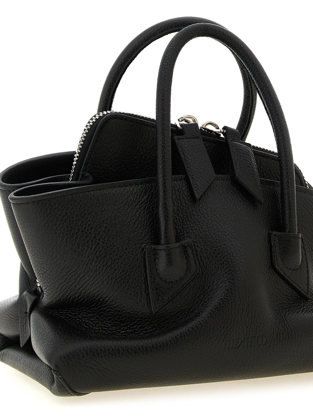 Women’s the Attico Black Bovine Leather Handbag