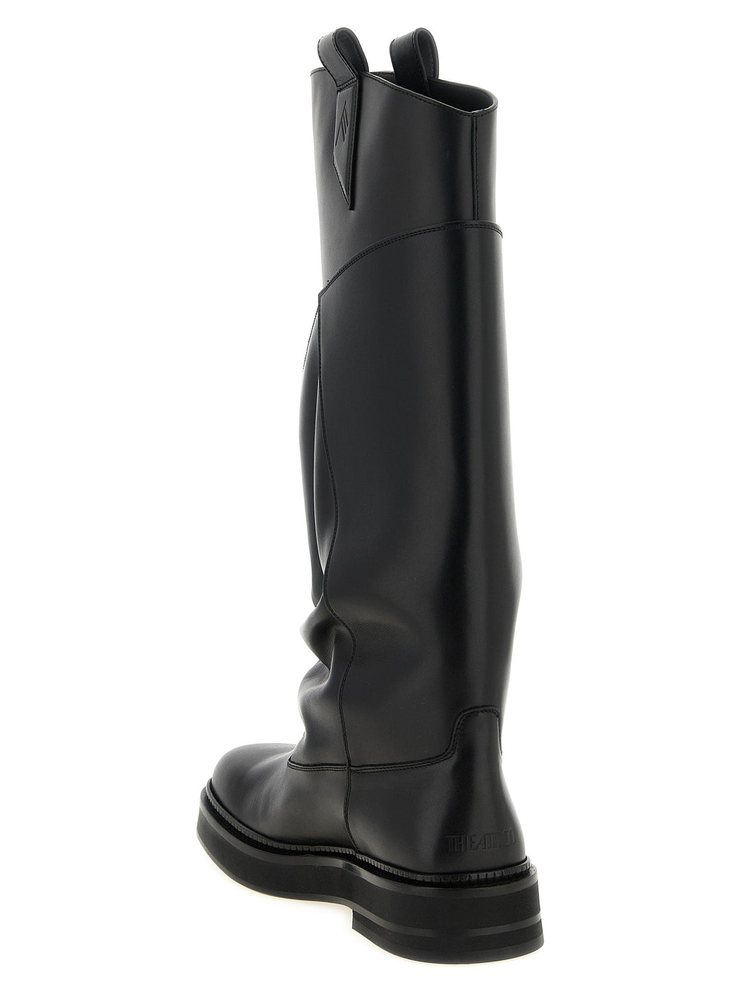 Women’s the Attico Black Calfskin Over Knee