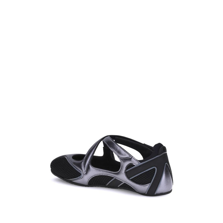 Women’s the Attico Black Polyethylene Ballet Flats