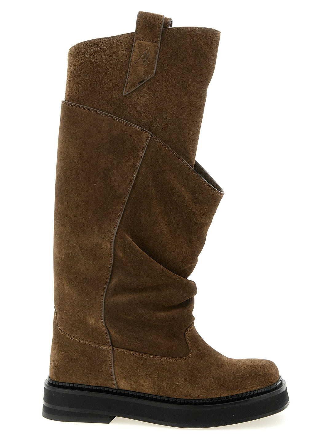 Women’s the Attico Brown Calfskin Over Knee
