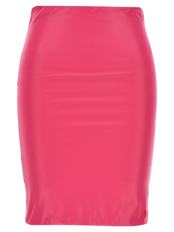 Women’s the Attico Fuchsia Polyamide Long Skirt