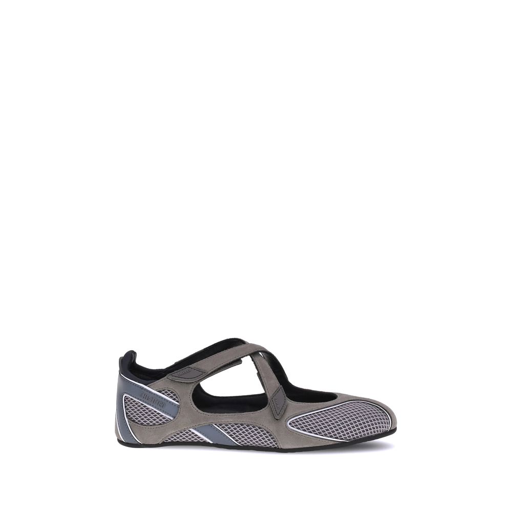 Women’s the Attico Gray Polyethylene Ballet Flats