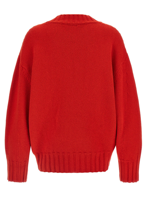 Women’s the Attico Multicolor Virgin Wool Cardigan