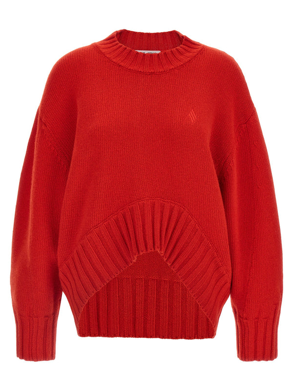Women’s the Attico Multicolor Virgin Wool Cardigan