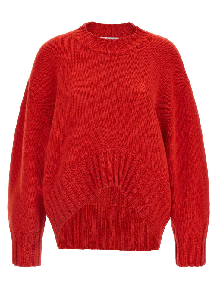 Women’s the Attico Multicolor Virgin Wool Cardigan
