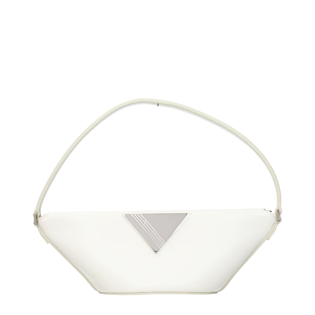 Women’s the Attico White Leather Handbag