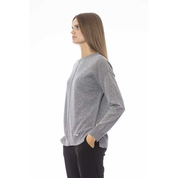 Women’s Baldinini Trend Gray Viscose Women Sweater