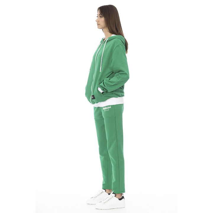 Women’s Baldinini Trend Green Cotton Women Sweater