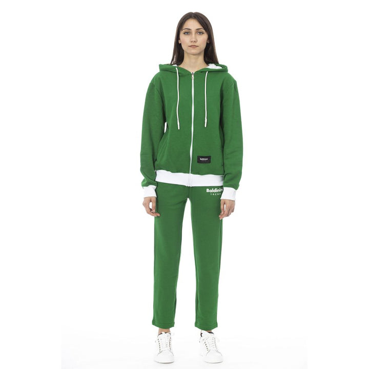 Women’s Baldinini Trend Green Cotton Women Sweater