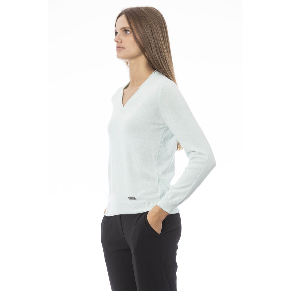 Women’s Baldinini Trend Light Blue Cashmere Women Sweater