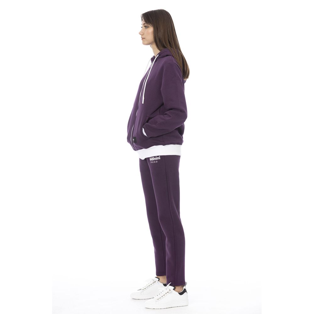Women’s Baldinini Trend Purple Cotton Women Sweater