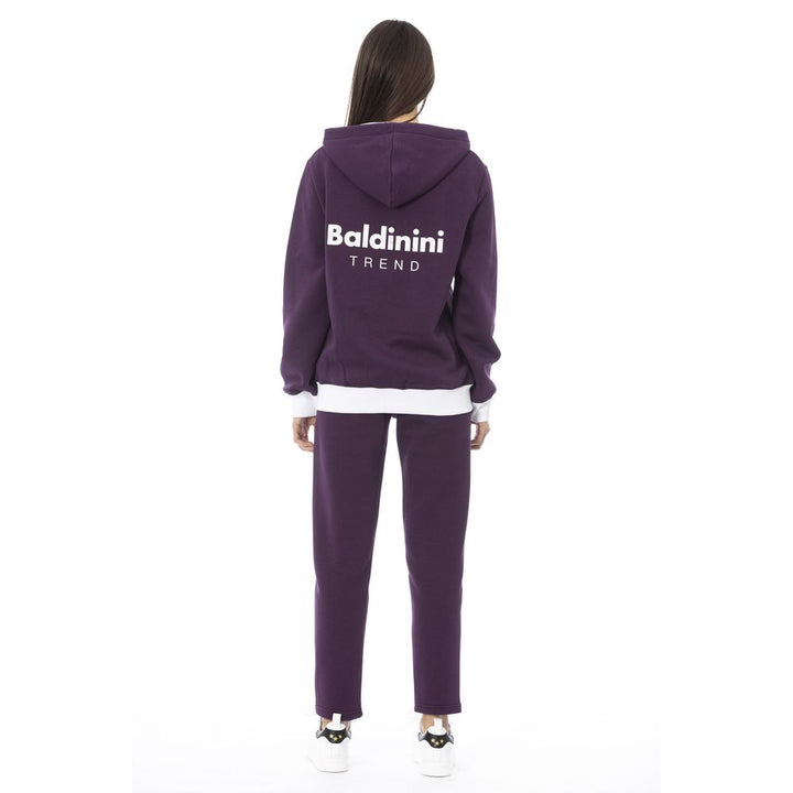 Women’s Baldinini Trend Purple Cotton Women Sweater