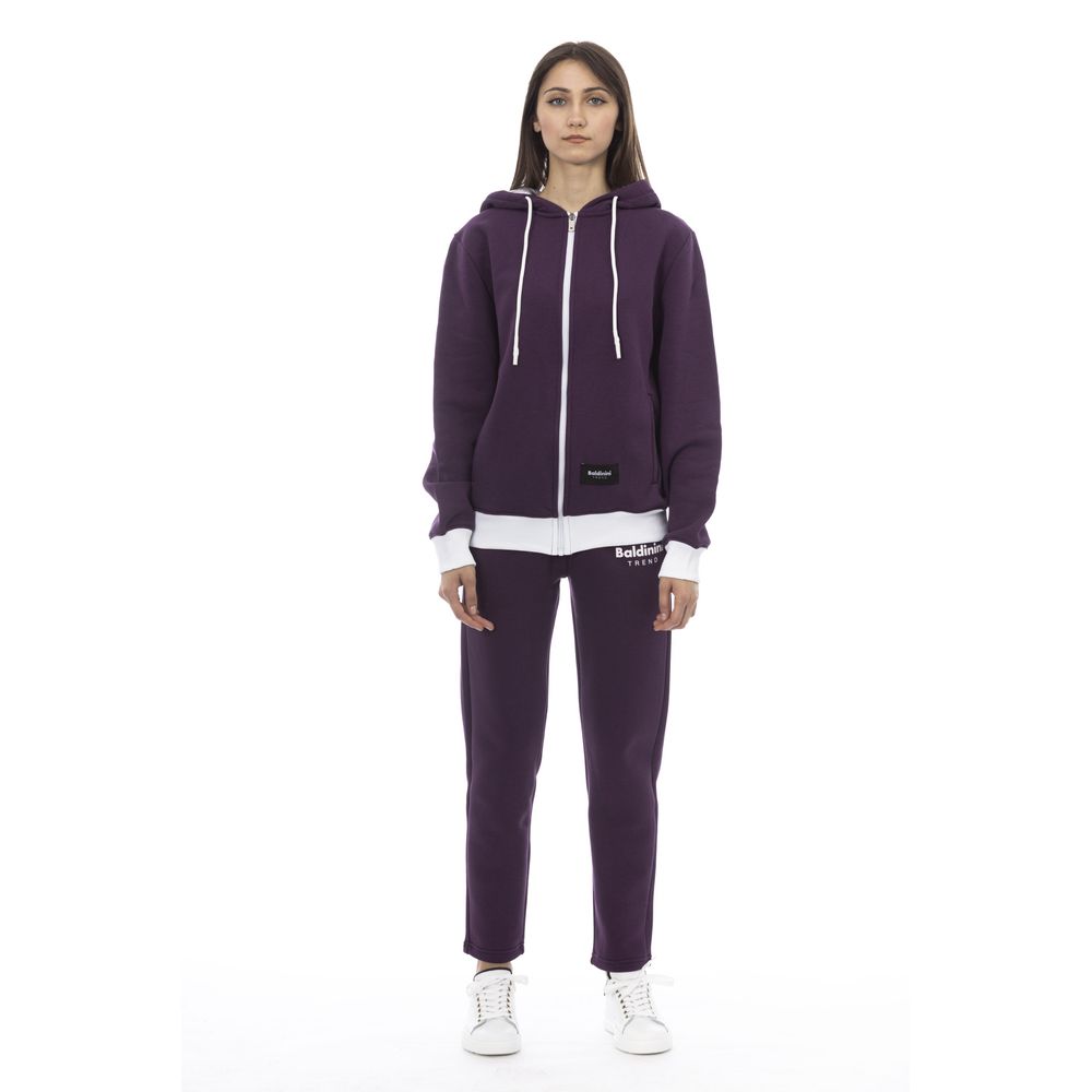 Women’s Baldinini Trend Purple Cotton Women Sweater